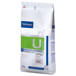 Hrana dietetica pentru caini Virbac HPM Urology Dissolution  Prevention 12 kg