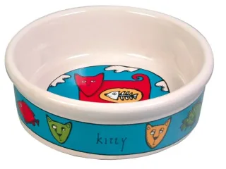 Castron ceramic pentru pisici Trixie 0,2 l   12 cm