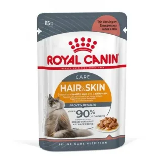 Hrana umeda pentru pisici Royal Canin Hair  Skin in sos 85 g