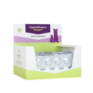 Supliment pentru caini  pisici GastroProtect Stangest 10 tab   folie