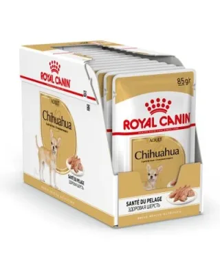 Set 12 buc x 85 gr Hrana umeda pentru caini Royal Canin Chihuahua Adult Pate