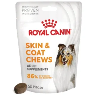 Recompense pentru caini Royal Canin Skin  Coat Adult 240 gr
