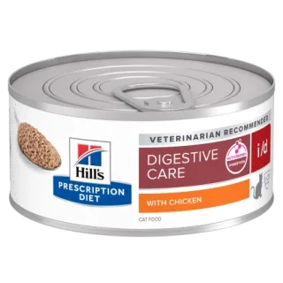 Conserva dietetica pentru pisici Hill s PD I D Digestive Care 156 gr