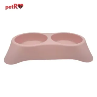 Castron dublu pentru caini Petro L 800 ml