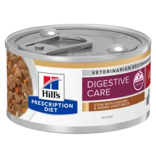 Conserva dietetica pentru pisici Hill s PD Digestive Care I D cu pui 82 gr