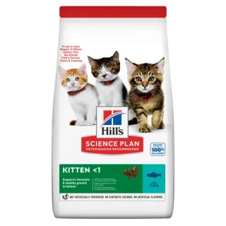 Hrana uscata pentru pisici Hill s SP Kitten cu somon 1,5 kg
