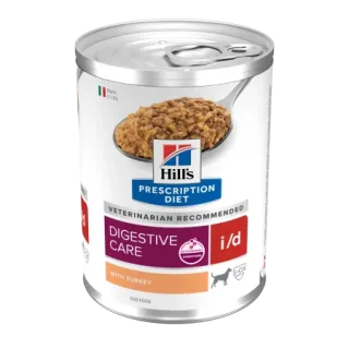 Conserva dietetica pentru caini Hill s PD Digestive Care I D cu curcan 360 gr