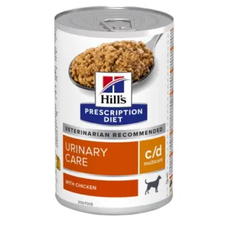 Conserva dietetica pentru caini Hill s PD Urinary Care Multicare C D cu pui 370 gr
