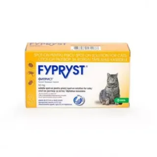 Antiparazitar extern pentru pisici Fypryst 50 mg  x 1 pipeta