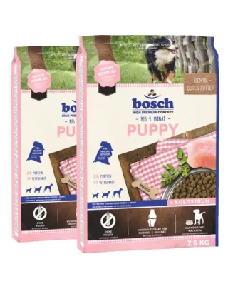 BOSCH Puppy Hrana uscata pentru cainii junior 15 kg (2 x 7.5 kg)