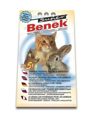 BENEK Super Compact Universal nisip universal pentru litiera 5 L x 2 (10 l)