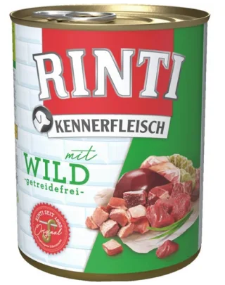 RINTI Kennerfleisch Hrana umeda pentru caini, cu vanat 800 gr