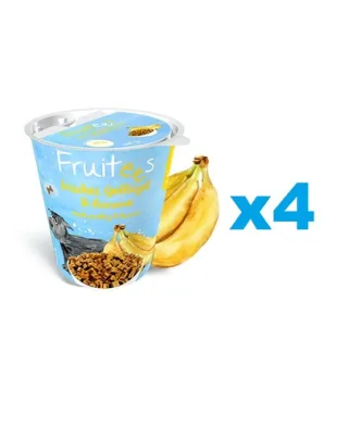 BOSCH Fruitees recompense pentru caini 4x200 g pasare si banana