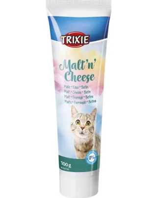 TRIXIE Paste pentru pisici cu malț și brânză 100 g