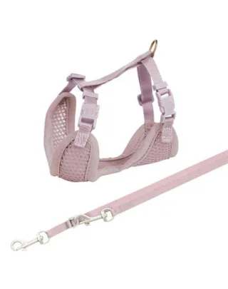 TRIXIE Junior Ham pentru pui, cu lesa, 26–34 cm / 10 mm, 2,00 m, lila
