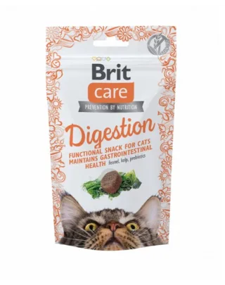 BRIT Care Cat Snack Digestion recompense pentru pisici, digestie sanatoasa 50 g