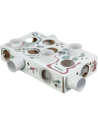 TRIXIE Cat Activity Paws'n'Treats Box jucarie educativa pisici 35×7×20 cm carton