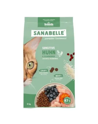 SANABELLE Sensitive Pui 2 kg pentru pisici cu sistem digestiv sensibil