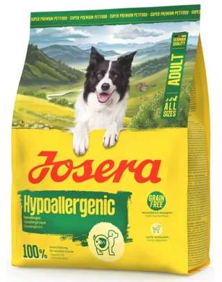 JOSERA Hypoallergenic Adult 900g hrană câini sensibili, cu insecte