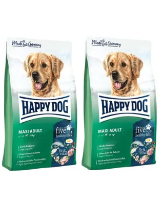 HAPPY DOG Supreme Fit&amp;Vital Maxi Adult hrana uscata caini adulti de talie mare 2 x 14 kg ( 28kg )