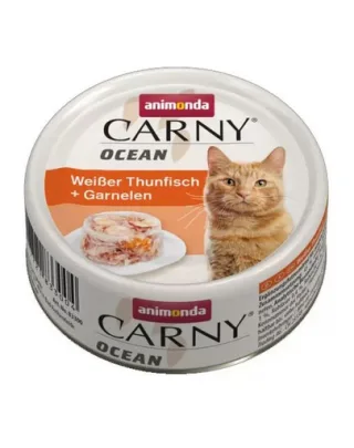 ANIMONDA Carny Ocean ton alb și creveți 80 g