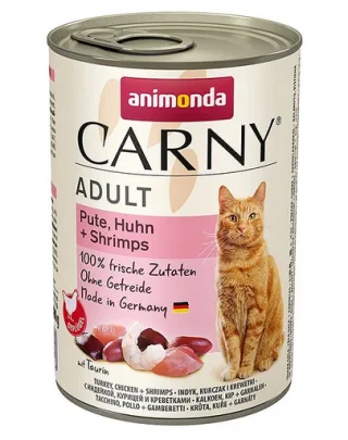 ANIMONDA Carny Cocktail Vită/Curcan/Creveți 400g