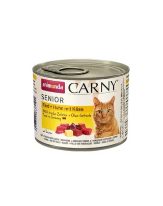 ANIMONDA Carny Senior Vită, Pui și Brânză 200 g