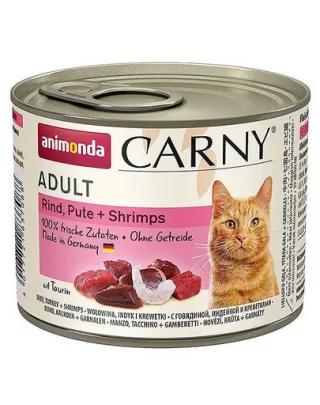 ANIMONDA Carny Adult vită curcan și creveți 200 g