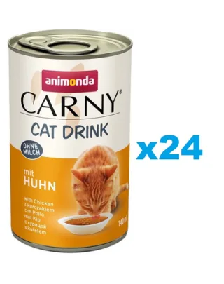 ANIMONDA Carny Cat Drink with Chicken 24x140 ml bautura pentru pisica, cu pui