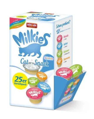 ANIMONDA Milkies Selection lapte pentru pisici mix 20x15 g