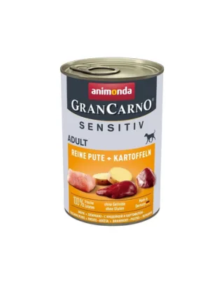 ANIMONDA Grancarno Sensitive hrana caini sensibili, curcan si cartofi 400 g
