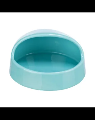 TRIXIE Baie de nisip pentru soareci, turcoaz, ceramica, 16 x 8 x 14 cm