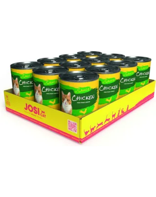 JOSERA JosiCat pui in sos 12 x 415g hrana umeda pisici adulte