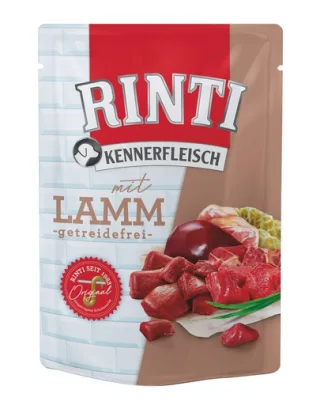 RINTI Kennerfleisch Lamb plic hrana caini, cu miel 400 g
