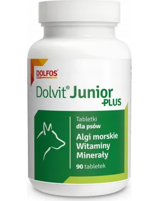 DOLFOS Dolvit Junior Plus 90 tab vitamine pentru pui de câine
