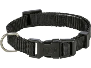 Zgarda pentru caini Premium Neagra XS-S 22 - 35 cm   10 mm