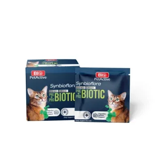 Supliment pentru pisici Bio PetActive Synbioflora Sachet Pre  Probiotic 30 plicuri
