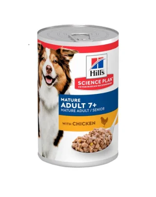 HILL'S Science Plan Canine Mature Adult Chicken 370 g Conserva pentru caini maturi si seniori, cu pui
