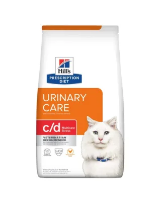 HILL'S Prescription Diet c/d Multicare Stress Dieta veterinara pentru pisici adulte predispuse la stres 3kg