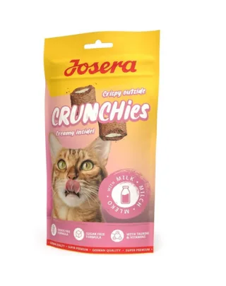 JOSERA Crunchies with Milk 60 g gustari cu lapte pentru pisici