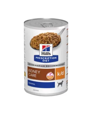 HILL'S Prescription Diet Canine k/d Kidney Care 350g hrana umeda caini destinata sustinerii functiei renale
