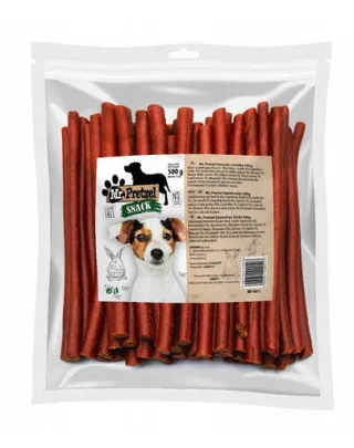 MR. PRETZEL Bețișoare din carne de iepure 500 g recompensă pentru câine
