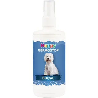 PASTEUR  Germostop Bucal, XS-XL, igienă orală soluție câini și pisici, antibacterian, împrospătarea respirației, flacon cu aplicator, 200ml
