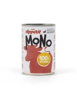 COMFY APPETIT MONO Mancare umeda monoproteica, caine, cu vita 400 g
