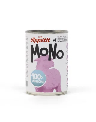 COMFY APPETIT MONO Hrana monoproteica pentru caini, cu miel 400 g