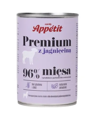COMFY APPETIT PREMIUM Conserva hrana caine, cu miel 400 g