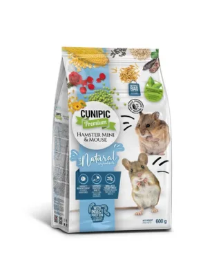 CUNIPIC Premium Hamster mini Mouse 600g hrana hamsteri si soareci mini