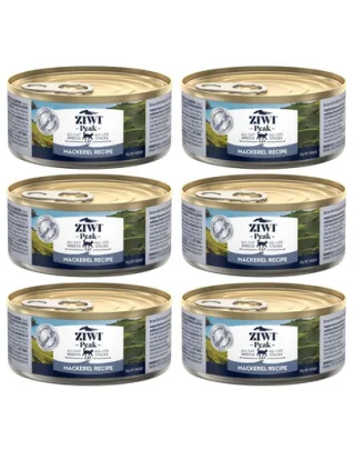 ZIWIPEAK Cat Mackerel 6x85 g hrana pisici, cu macrou
