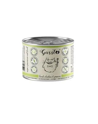 GUSSTO Cat Fresh Chicken Prawns 200 g hrana premium pisici, cu pui si creveti