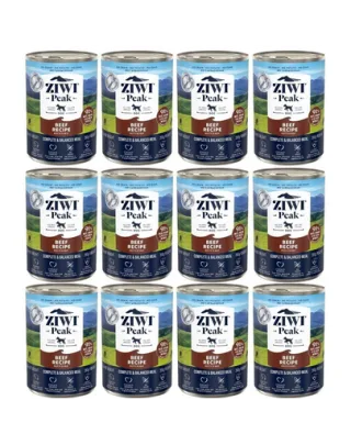 ZIWIPEAK Dog Beef conserva cu vita pentru caini 12 x 390 g
